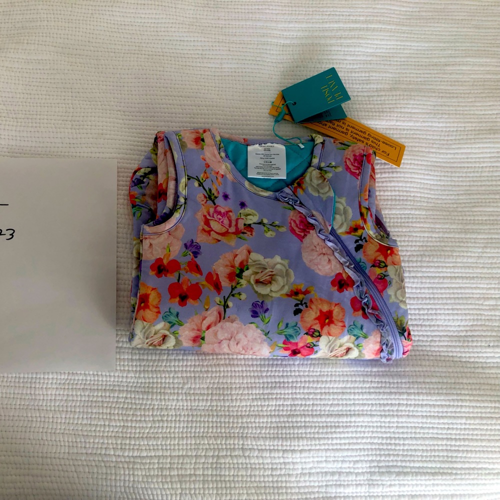 Posh Peanut Bellamy sleeping bag 2.5tog 0-6 months NWT